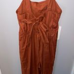 EXPRESS Burnt Orange Romper Long Photo 1