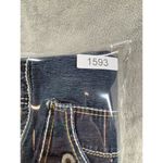 Bongo  Dark Wash Bootcut Jeans Womens 11 Contrast Stitching Back Flap Pockets Photo 9