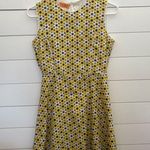 Club H Women's Yellow Floral Sleeveless Mini Dress Size M Casual Summer Size M Photo 0