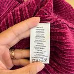 DKNY  Purple Chenille Ribbed Crop Sweater Photo 7