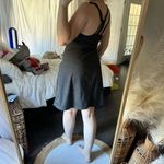 Patagonia Women’s Small Grey Black Strappy Athletic Dress Photo 2