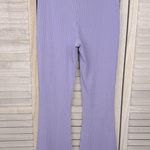 Pull On Flare Hem Yoga Leggings Lavender Photo 2