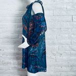 Simply Aster By Firmiana Tunic Top/Dress Patterned Size 2X Open Shoulders Photo 9