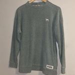 PINK - Victoria's Secret PINK by Victoria Secret teal sweatshirt with logos Photo 0