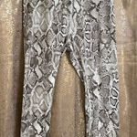 Victoria's Secret Love Cloud Crossover Snake Skin Print Leggings Size 10 NWOT Photo 0