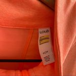 Lole Essential Zip Up Running Jacket Coral Orange Size Medium Photo 8