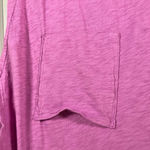 Velvet by Graham Spencer Vintage Slub‎ Pocket T Shirt Dress Womens XS Relaxed Purple Photo 1