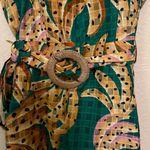 Farm Rio FAM RIO BANANA PRINT MINI DRESS- size LARGE- NWOT Photo 12