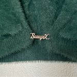 Savage X Fenty Fluff It Up green pj crop top women’s size large Photo 4