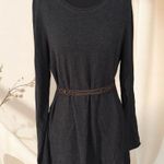 Style & Co Y2K Dark charcoal knit tunic sweater dress size M Photo 1
