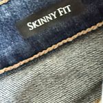 Judy Blue  Skinny Fit Denim Jeans Women's 1/25 Shark Bite Hem Mid Rise Distressed Photo 3