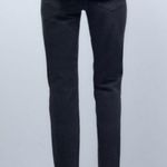 ZARA NWT  The Slim With Rhinestones Straight Leg Jeans Photo 1