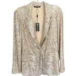 Cable & Gauge NWT  Sequin Women Blazer Sz XS Photo 0