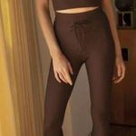 ONA by Yoon Chung Taylor Thermal Cuffed Legging In Brown Size XL Photo 0