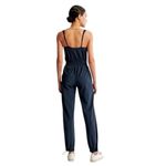 Abercrombie & Fitch Navy Blue Sleeveless Traveler Jumpsuit Small Photo 1