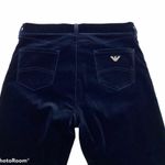 ARMANI JEANS Velvet Navy High Waisted Pants Jeans Women’s Size 28 NWOT Photo 3