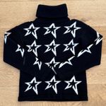 Perfect Moment Sweater Starbust Merino Wool Size L Black White Size L Photo 4