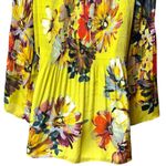 Spense Yellow Floral Babydoll Blouse Boho Peasant Fairycore Ethereal Garden M Size M Photo 8