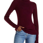 French Connection Women`s Deep Magenta Soft Knit Winter Turtleneck Sweater Sz.S Photo 0