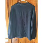 Orvis  Women‎ Black Shirt V-Neck Long Sleeves Stretch Fleece Lined Top Size Xl Photo 1