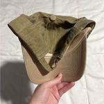 Maidens of the Pacific Khaki Cap with Hibiscus Embroidery Tan Photo 1