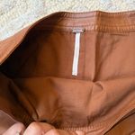 Free People Brown Faux Leather Skirt Photo 2