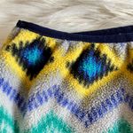 Patagonia Blue Green Yellow Synchilla Fleece Timber Twist Snap-T Pullover Jacket Photo 6