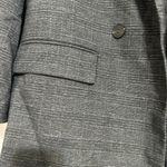 ZARA Dark Grey Plaid Blazer Photo 1