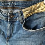 ZARA  jeans super distressed with gold detail sz 8 Photo 2