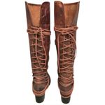 Freebird Coal Tall distressed finish leather in Brown/Cognac. SZ.9 Brown Photo 5