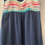 Roxy ⭐️ Damien all washed out sleeveless embroidered maxi dress size small Photo 14