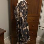 Abbeline NWT  Faux Wrap Lightweight Jersey Tunic Dress Photo 3