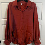 Glam  poet blouse Medium NWOT Photo 0