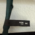 Aerie NWT Real Sunnie Demi Pushup Bra in Forest Green Photo 3