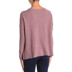 Sweet Romeo NWT  mauve soft long sleeve top Large Photo 2