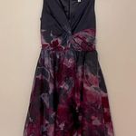 NEIMAN MARCUS & LELA ROSE For Target Purple Silk Blend Tulle Lined Dress sz 8 Photo 3