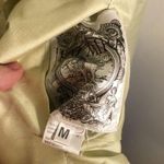 Kai Mira Reversible Silk Mandarin Jacket Green Blue Size M Photo 10