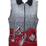 Roughrider by Circle T Cowboy Boots Western Vest Black Size L Photo 0