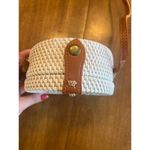 Woven Rattan Crossbody Bag Boho Wicker Round Purse Summer Beach‎ Basket Bag White Photo 8