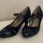 dexflex comfort Navy blue pumps with ankle strap Photo 0