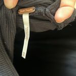 Free People shimmy shake black ribbed open back top Photo 7