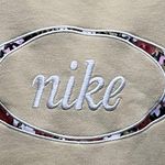 Nike  Sportswear Floral Detail Crop Hoodie Size Small Photo 5