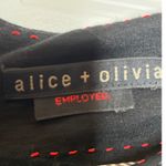 Alice + Olivia Victoria Black Peplum Mini Dress Size XS Cap Sleeves Photo 4