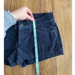 SO  Vtg Low Rise Blue Corduroy Jean Shorts Size 5 Photo 6
