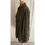 Treasure & Bond  Army Green Utility Cargo Jacket Grunge Boho Photo 4