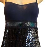 Free People Free prople cocktail sequin sparkly navy NWT Photo 5