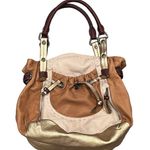 B Makowsky B. Makowsky Multicolor Leather Bucket Hobo Bag Purse Photo 2