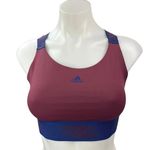Adidas  Believe This Adilife Multicolor Strappy Medium Support Sports Bra Top S Photo 0