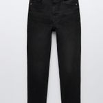 ZARA Faded Black Vintage Warm Skinny Jeggings Jeans Photo 0