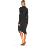 SER.O.YA Tamarin Black Midi Dress Womens New Large Photo 1